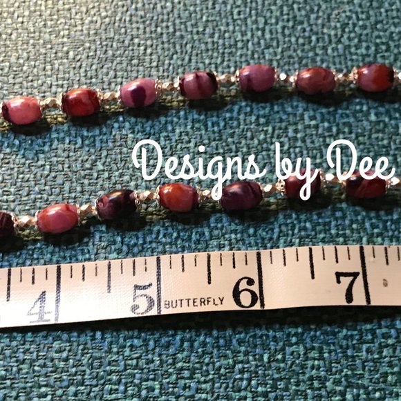 Frosty Teal Diachroic Glass Pendant - Picture 3 of 4